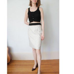 BR tweed pencil skirt